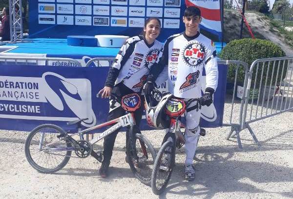 Carla Gómez, bronce en la Copa de Francia de BMX 